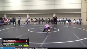 116 lbs Placement Matches (16 Team) - Grady Murphy, Young Guns vs Tyler Washburn, Garage Boyz Wrestling