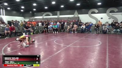 55 lbs Semis & 1st Wrestleback (8 Team) - Brock Taylor, Gotcha National vs Trey Bell, Minions Black (GA)