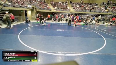 47 lbs Quarterfinal - Krue Ashby, Delta Wrestling Club vs Calvin Lam, Ravage