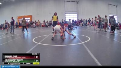 90 lbs Round 3 - Gabriel Diaz, Palmetto State Wrestling Acade vs John Grady Plott, Legacy Elite Wrestling