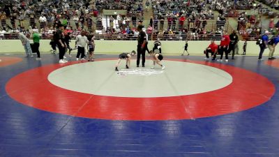 57 lbs Consi Of 8 #2 - Charlie Stover, Jackson County Wrestling Club vs Beckham Johnson, Morris Fitness Wrestling Club