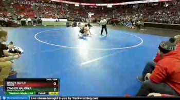 D2-145 lbs Cons. Semi - Tanner Halopka, Abbotsford/Colby vs Brady Schuh, Monroe