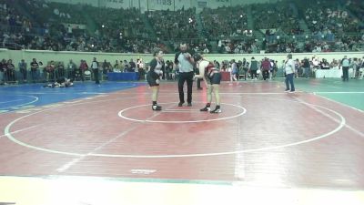 161 lbs Round Of 32 - Brynna Lankford, McLoud vs Keybenzi Gallegos, Wilson-Henryetta