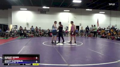 250 lbs 4th Wrestleback (16 Team) - August Moser, New Jersey vs Emmitt Summerlin, Pennsylvania Red