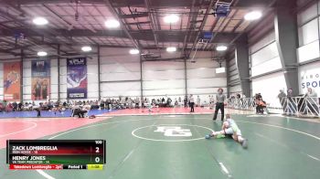 100 lbs Rd# 6- 9:00am Saturday Final Pool - Henry Jones, VA Team Predator vs Zack Lombreglia, Iron Horse