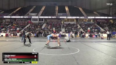 144 lbs Cons. Round 1 - Kellen Koch, Trailblazer Wrestling Club vs Talen Daily, Ark City