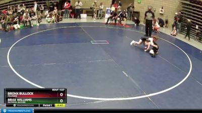 58 lbs Quarterfinal - Bronx Bullock, Fillmore vs Brax Williams, Olympus-Skyline