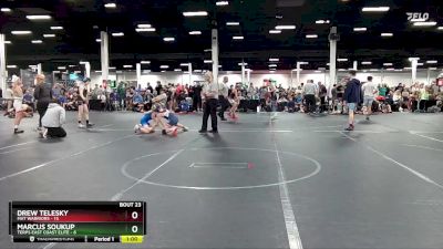 92 lbs Round 6 (8 Team) - Marcus Soukup, Terps East Coast Elite vs Drew Telesky, Mat Warriors