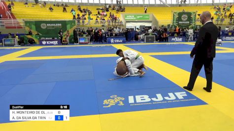 HAROLD MONTEIRO DE OLIVEIRA vs ANDERSON DA SILVA DA TRINDADE 2024 Brasileiro Jiu-Jitsu IBJJF