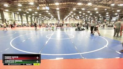 84 lbs Rd# 5- 3:45pm Friday Final Pool - Christian Brown, Team Michigan vs Tommy Boyce, Scorpions