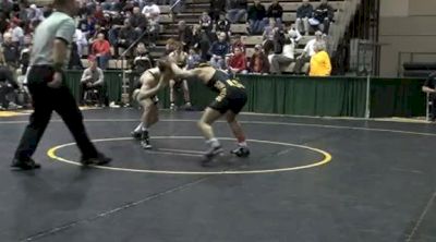 133 lbs match Shane McGough ASU vs. Jordan Thome Army