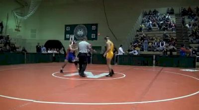 157 lbs match Ganbayar Sanjaa American vs. Donnie Corby CMU