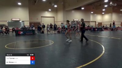 105 lbs Rnd Of 32 - Jazmine Turner, Nor Cal Take Down Wrestling Club vs Addison Stone, Arizona