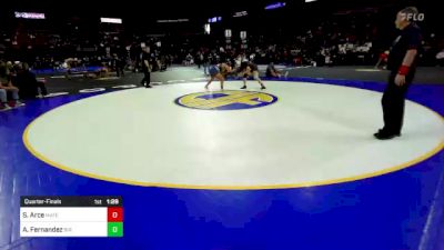 143 lbs Quarterfinal - Samantha Arce, Mater Dei vs Adelaida Fernandez, Birmingham