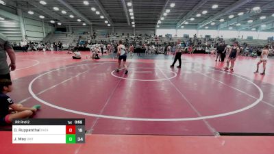 110 lbs Rr Rnd 2 - Devin Ruppenthal, Patriot USA Wrestling Club vs JP May, Grit Mat Club Blue