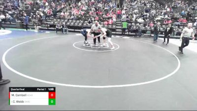 Quarterfinal - Collin Webb, Corner Canyon vs Matthew Cambell, Kearns