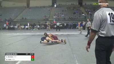 149 lbs Consi of 16 #2 - Andy Santana, Triton vs Mark Voss, Ridgewater