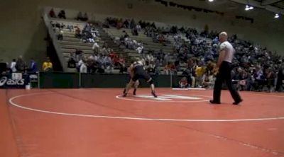 157 lbs match David Bonin UNI vs. Kyle John Maryland