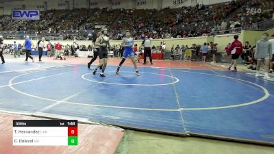 108 lbs Round Of 32 - Taizen Hernandez, Lions Wrestling Academy vs Collin Dolezal, Edmond Santa Fe