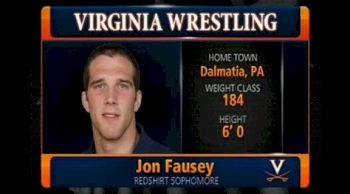 184 m, John Dickson, Virginia Tech vs Jon Fausey, Virginia