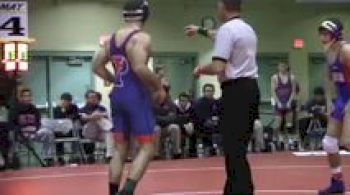 133 lbs match Udintinder Thakur American vs. Bryan Ortenzio Penn