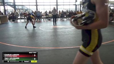 130 lbs Cons. Round 2 - Troy Holsinger, Vinton Shellsburg vs Charlie Larson, Center Point Urbana