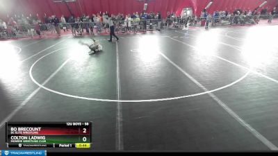 58 lbs Round 1 - Bo Brecount, DC Elite Wrestling vs Colton Ladwig, Monroe Wrestling Club