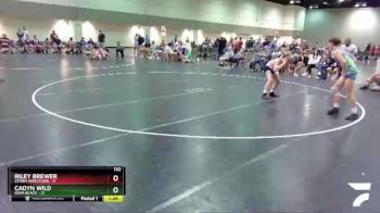 132 lbs Round 1 (6 Team) - Cadyn Wild, Iowa Black vs Riley Brewer, Storm Wrestling