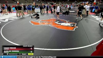 Champ. Round 1 - Chase Firenze, Norfolk vs Quinlan Johnson, Fremont