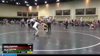 95 lbs Finals (2 Team) - Micah Sanford, Alabama Elite vs Owen Henriksen, Iowa Black
