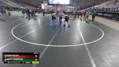 250 lbs Cons. Semi - Garrett Dagestad, WI vs Tucker Miller, MO