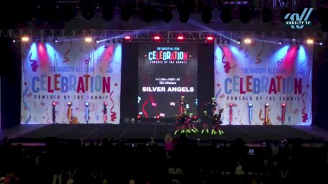 GU Allstars - SILVER ANGELS [2024 L1.1 Mini - PREP - D2 Day 1] 2024 The Varsity All-Star CELEBRATION