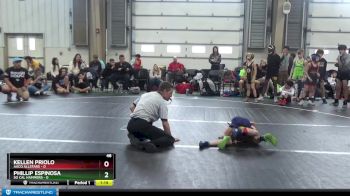 48 lbs Round 1 (6 Team) - Kellen Priolo, AACO Allstars vs Phillip Espinosa, So Cal Hammers
