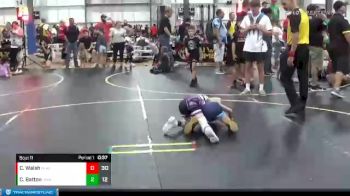 52 lbs Finals (8 Team) - Camden Batton, Untouchables White vs Conrad Walsh, American Gladiators-Red