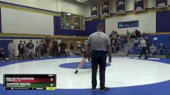 184 lbs Placement (16 Team) - Dillan Palaszewski, Springfield vs Sampson Wilkins, Castleton University