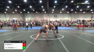 184 lbs C Of 32 #2 - Will Schany, Virginia vs Christian Lafragola, Brown University