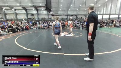 100 lbs Quarterfinal - Gracie Pham, WA vs Taylor Drake, ID