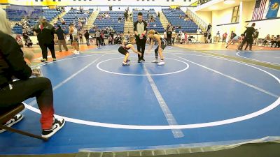 100 lbs 3rd Place - Josh Hutcheson, Wagoner Takedown Club vs Emerson Luxton, Bartlesville Wrestling Club