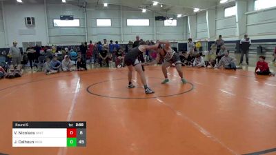 190 lbs Round 5 - Vinny Nicolaou, Whitmore Lake vs Joey Calhoun, Michigan Mayhem