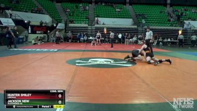 5A 165 lbs Cons. Semi - Hunter Smiley, Lincoln vs Jackson New, Alexandria HS