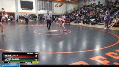 G-22 lbs Round 3 - Jayden Rankin, Waukon vs Phoenix Gryp, Williamsburg