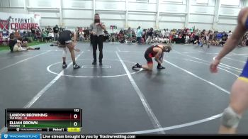 152 lbs Round 3 (10 Team) - Landon Browning, Tar River vs Elijah Brown, Phoenix