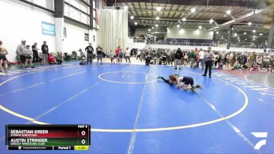 89 lbs Cons. Round 2 - Sebastian Greer, Xtreme Wrestling vs Austin Stringer, Grizzly Wrestling Club