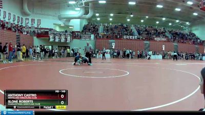 145 lbs Champ. Round 1 - Anthony Castro, Whiteland Wrestling Club vs Slone Roberts, Charlestown Wrestling Club