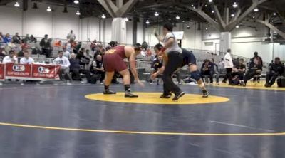 285 lbs quarter-finals Levi Cooper ASU vs. Peter Capone Drexel