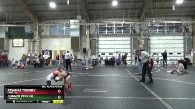 76 lbs 3rd Place Match - Gunner Perkins, Team Ohio vs Atsamaz Tidzhiev, CRWA