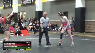 148 lbs Round 6 (16 Team) - Mackenzie Pratt, Illinois vs Cassie Bonacci, Sisters On The Mat