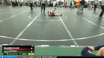 88 lbs Finals (2 Team) - Dillinger Collins, Machine Shed vs Kyle Scavuzzo, Medina