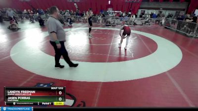 126 lbs Semifinal - Landyn Freeman, Rapids Wrestling Club vs Jasen Porras, Wisconsin