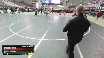 138 lbs Champ. Round 1 - Dresden Grimm, IL vs Joseph Kenny, MO